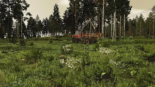 FS22 | Forestry on Karhuvaara | finishing the cut area | EP09 S1