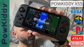 Powkiddy X55 Black Edition  - The Best Retro Gaming Console