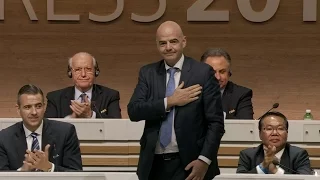 Gianni Infantino elected FIFA President