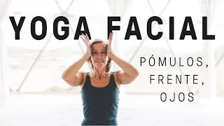 Clase de yoga facial: ejercicios para rejuvenecer la piel en frente, ojos y pómulos