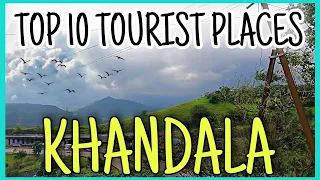 Khandala Top 10 Must Visit Tourist Places in Hindi • Khandala Tourism • Azhar Yusuf •