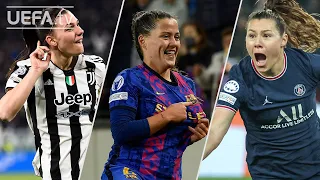 BONFANTINI, PINA, BACHMANN | #UWCL Best Goals, Quarter-finals