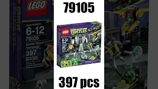 *TOP 10* Lego TEENAGE MUTANT NINJA TURTLES Sets!!! #shorts #lego #tmnt #legotmnt #top10