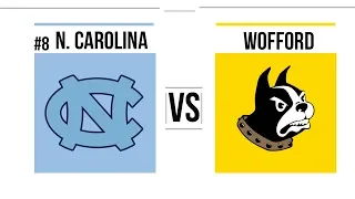 CBB 2018 2019 #8 North Carolina vs Wofford Full Game Highlights