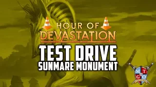 Test Drive Crested Sunmare Hour of Devastation Standard Deck Tech | MTG STREAM