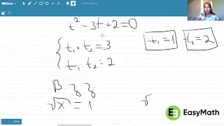Ірраціональні рівняння, які зводяться до квадратних: Підготовка до ЗНО з математики у школі EasyMath