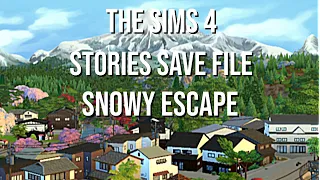 Mt  Komorebi Stories! Sims 4 BG + Snowy Escape Save Download