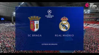 Braga x Real Madrid - 3 rodada da Fase de Grupos Uefa Champions League 23/24 - FIFA 23