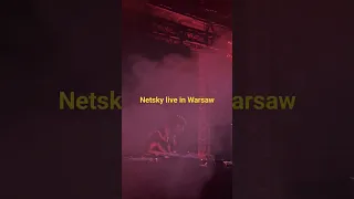 Netsky Let me hold you live in Warsaw #netsky #drumandbass #liveshow #dj