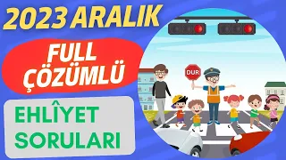 ÇÖZ - KAZAN / ANİMASYONLU EHLİYET SINAV SORULARI 2023 / EHLİYET SINAV SORULARI 2023 / ÇIKMIŞ 50 SORU