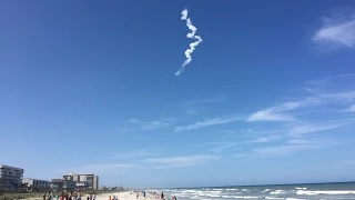 SpaceX Falcon 9 Dragon CRS-6 Launch From Cocoa Beach Video