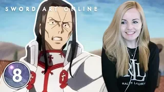 The Sword Dance of Black and White - Sword Art Online Episode 8 Reaction