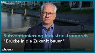 tagesgespräch mit Tarek Al-Wazir u.a. zum Industriestrompreis am 31.08.23