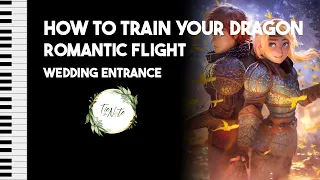 How to Train Your Dragon Romantic Flight - Piano Wedding Version by Tie The Note