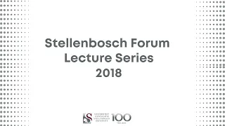 Stellenbosch Forum Lecture: Seeds of Good Anthropocenes