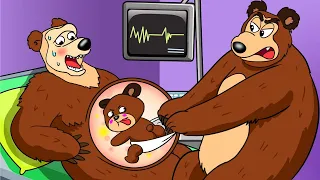 Female Bear is Pregnant! BUT , WHO is BABY ? | Bear's Life Story | Bear Funny Animation