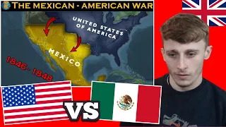 British Guy Reacting to The Mexican-American War - Explained in 16 minutes