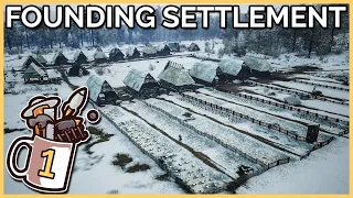 First Founding & Planning for First Winter | Manor Lords #1