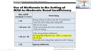 Kiểm soát đường huyết trên người cao tuổi đái tháo đường típ 2