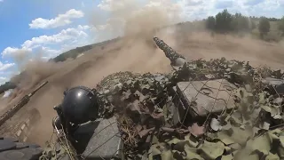 Танковое подразделение 2 АК ЛНР