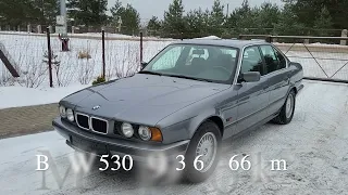 #BMW, #530i, #E34, 1993 год выпуска, пробег 69 тыс. км. #олдтаймер, #terminal60