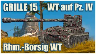 Grille 15, Waffenträger auf Pz. IV & Rhm.-Borsig WT • WoT Blitz Gameplay