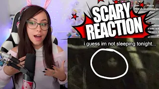 Bunny REACTS to Scary Video Compilation !!! V21