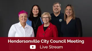 March 2, 2023 - Hendersonville City Council Meeting