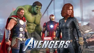 Marvel's Avengers Early Access Beta PS4 PRO Gameplay  (Full Beta)