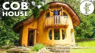 Incredible Cob House Tour - A Sustainable Green Building