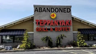 Abandoned Chinese Restaurant - Teppanyaki Grill & Buffet