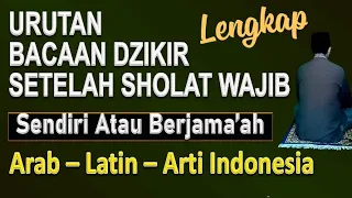 Urutan Dzikir Setelah Sholat Wajib (Lengkap) - Ust. Mahmud Asy-Syafrowi