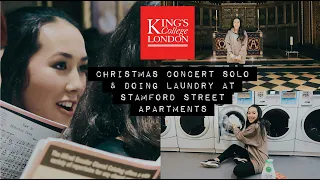 stamford street apartments tour & kings choral choir solo || kcl university vlog