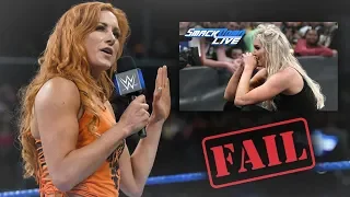 REAL REASON WHY WWE IS PANICKING OVER FAN REACTION TO BECKY LYNCH (WWE SMACKDOWN)