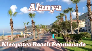 Alanya Kleopatra Beach Promenade - March 2024