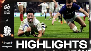 HIGHLIGHTS | FRANCE V ENGLAND | 2024 MENS GUINNESS SIX NATIONS