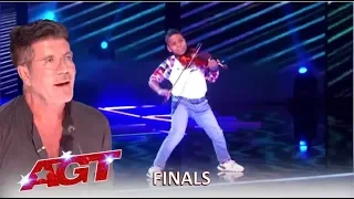 Tyler Butler-Figueroa: Simon Cowell's Golden Buzzer SLAYS In The Finals | America's Got Talent 2019