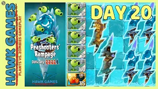 Plants vs Zombies 2 Peashooters' Rampage Frostbite Caves 20