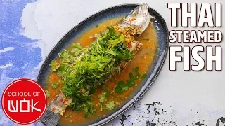 Fresh Thai Steamed Fish Recipe!