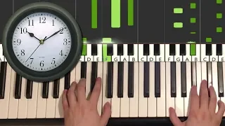 Coldplay - Clocks (Piano Tutorial Lesson)