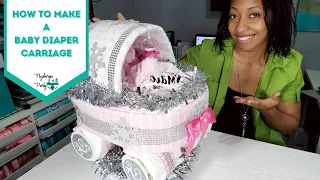 My First Time Making A Baby Diaper Carriage/Bassinet
