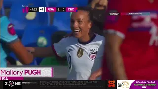 CONCACAF Women's SF: Canada 3-0 Jamaica, USA 3-0 Costa Rica, JA will play CR in 3rd place playoff