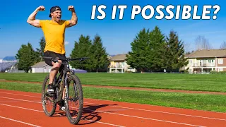 Mountain Bike a Sub 4 Minute Mile