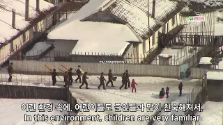 (북한실제영상) 어린이 북한군 인솔자 Child North Korean Army Leader