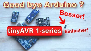 Good bye Arduino? Welcome ATtiny 1-Series!! UPDI --geil!!