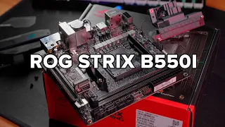 Крошка которая может))) ROG STRIX B550-I GAMING почти X570-I