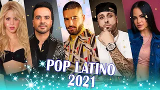 Maluma, Shakira, Nicky Jam, Daddy Yankee, J Balvin, Ozuna - MIX POP LATINO 2021 - MIX REGGAETON 2021