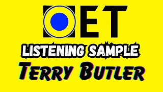 Terry Butler OET listening test 15 updated 2020 with answers