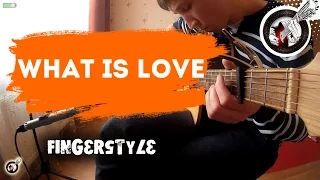 What is love on guitar | Haddaway. Fingerstyle