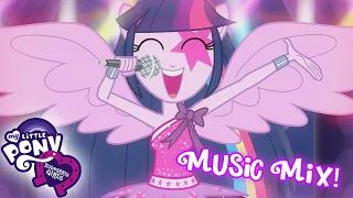 My Little Pony: Equestria Girls - MUSIC MIX! Music Videos & Singalongs - MLPEG